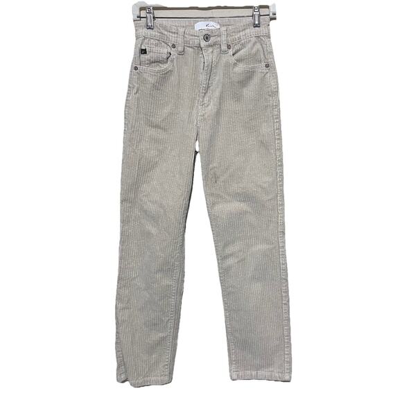 KanCan Pants - Kancan corduroy jeans Beige Pants Straight Leg High Rise Women’s Size XS/25
